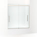 KOHLER K-707602-8L Pleat 63-9/16" H sliding bath door with 5/16"-thick glass