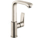 hansgrohe Metris Single-Hole Faucet 230 with Swivel Spout and Pop-Up Drain, 1.2 GPM
