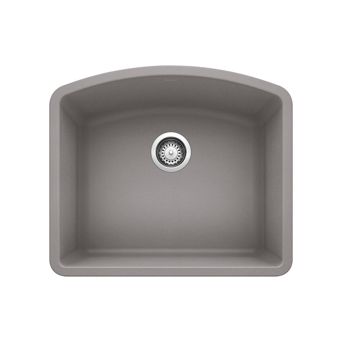 BLANCO 440173 Diamond Single Bowl Kitchen Sink - Metallic Gray
